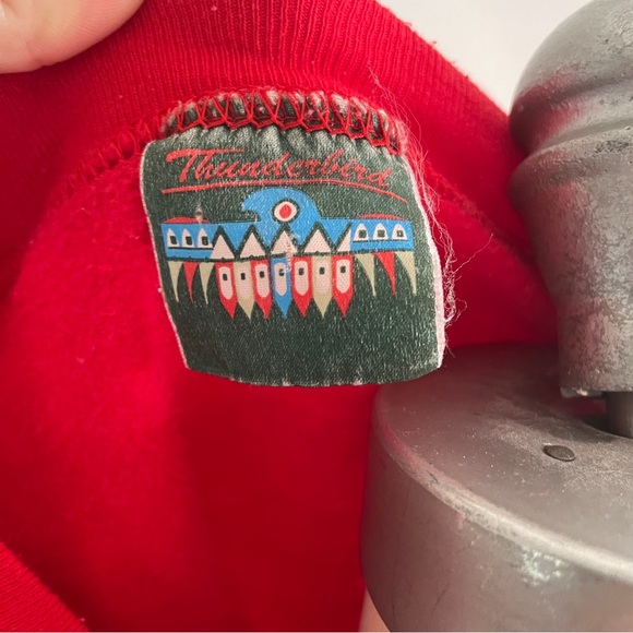 Vtg oversized long sweatshirt nightgown - Picture 5 of 6